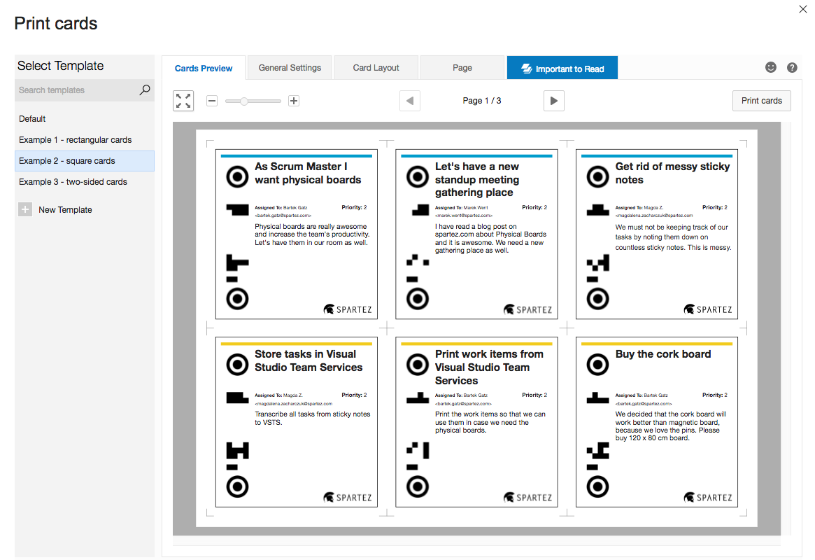 Agile Story Card Template – Mightyprintingdeals.com